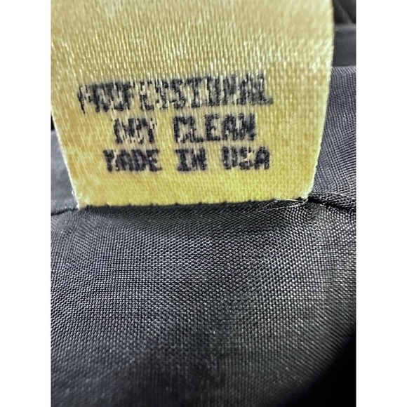 VTG Isaac Mizrahi New York Black Wool Blend Car Coat Swing Jacket Sz 8 S/M - Picture 6 of 7